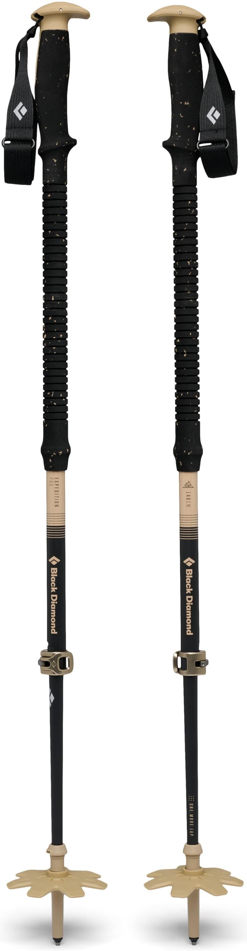 Expedition Carbon Pro Ski Poles - khaki 1