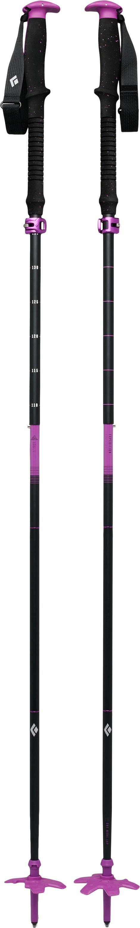 Expedition Ski Poles - piton purple 1