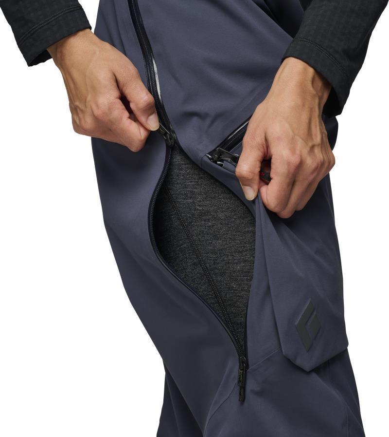 Factor Bibs - Womens - Charcoal 6