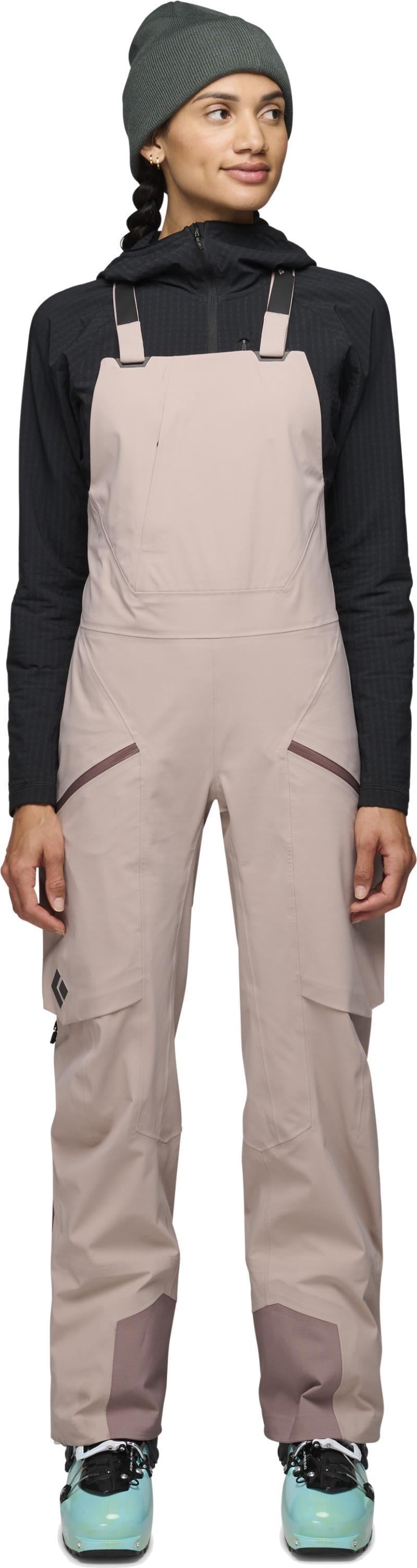 Factor Bibs - Womens - Pale Mauve 2