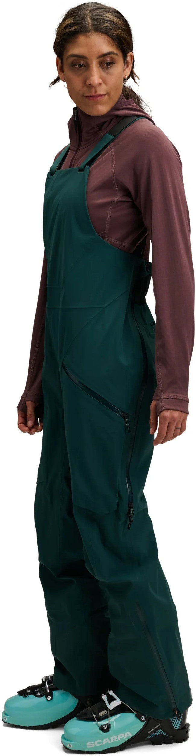 Factor Bibs - Womens - deep woods 1
