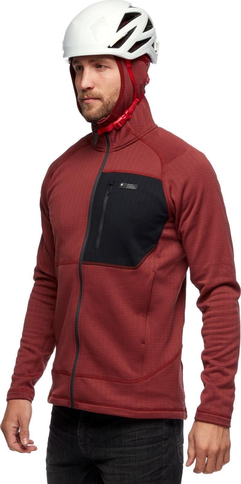 Factor Hoody - Mens - Red Rock / Black 4