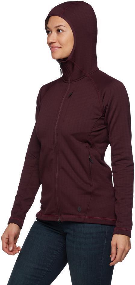 Factor Hoody - Womens - Bordeaux 4