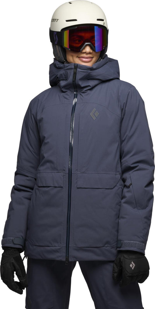 Factor Insulated Parka - Womens - Charcoal 1