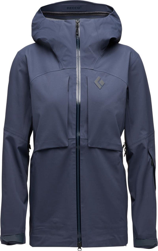 Factor Shell - Womens - Charcoal 1