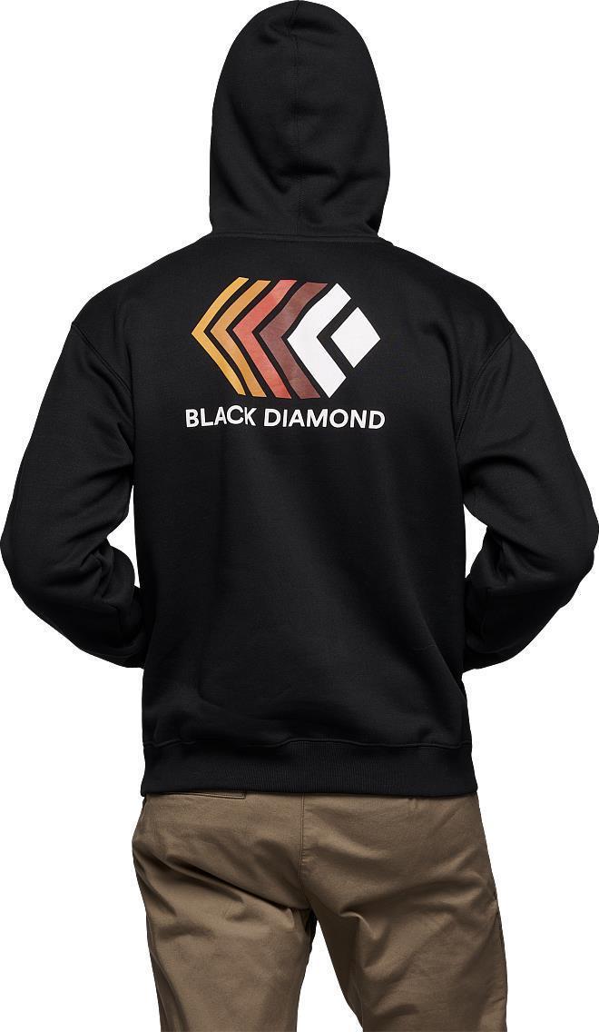 Faded Full Zip Hoody - Mens - Black 5