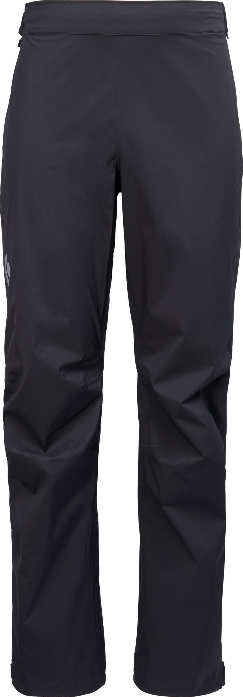 Fineline Stretch Full-Zip Pants, Long - Mens - black 1