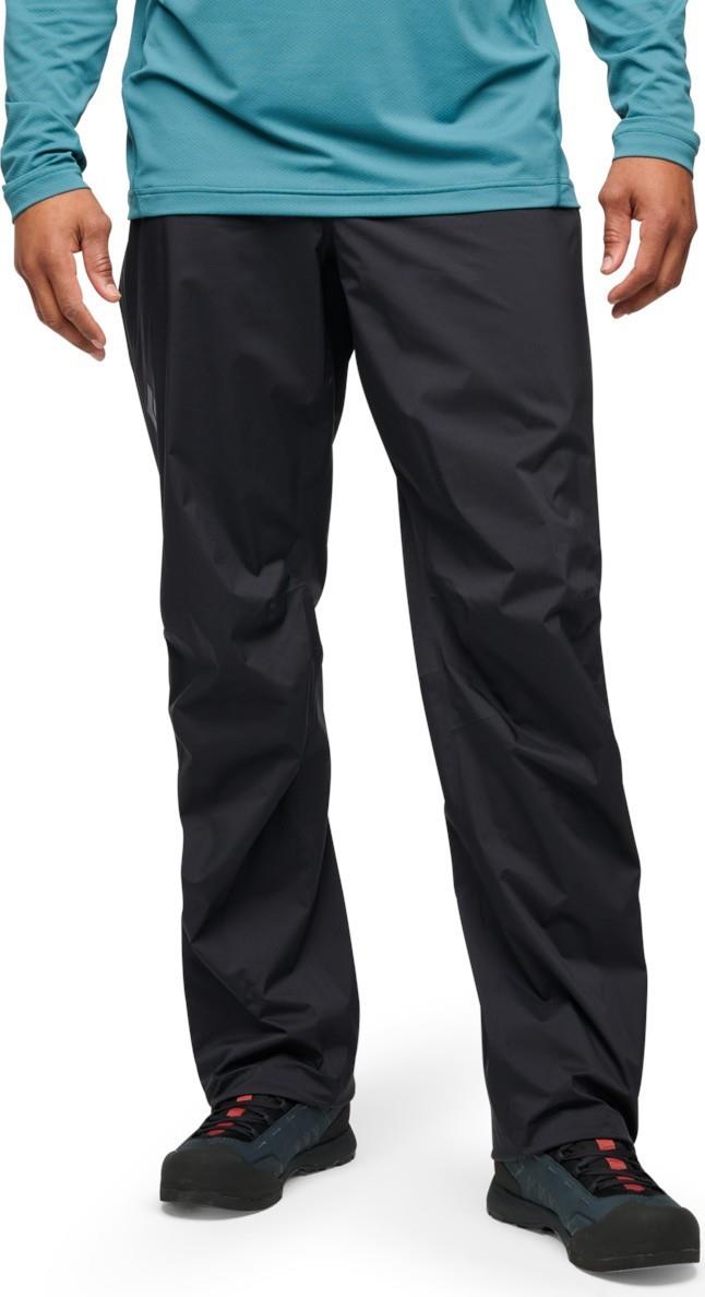Fineline Stretch Full Zip Pants, Short - Mens - black 1