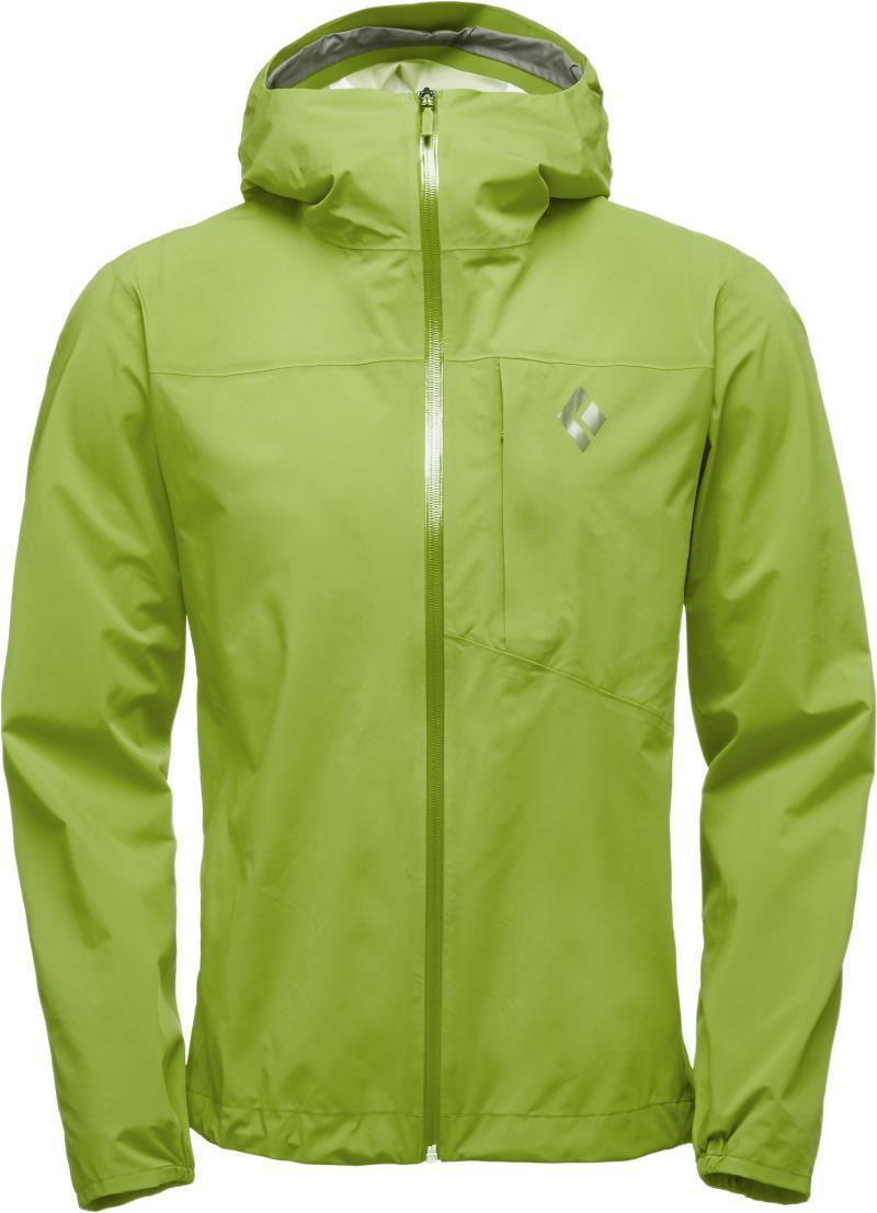 Fineline Stretch Rain Shell - Mens - Aloe 1