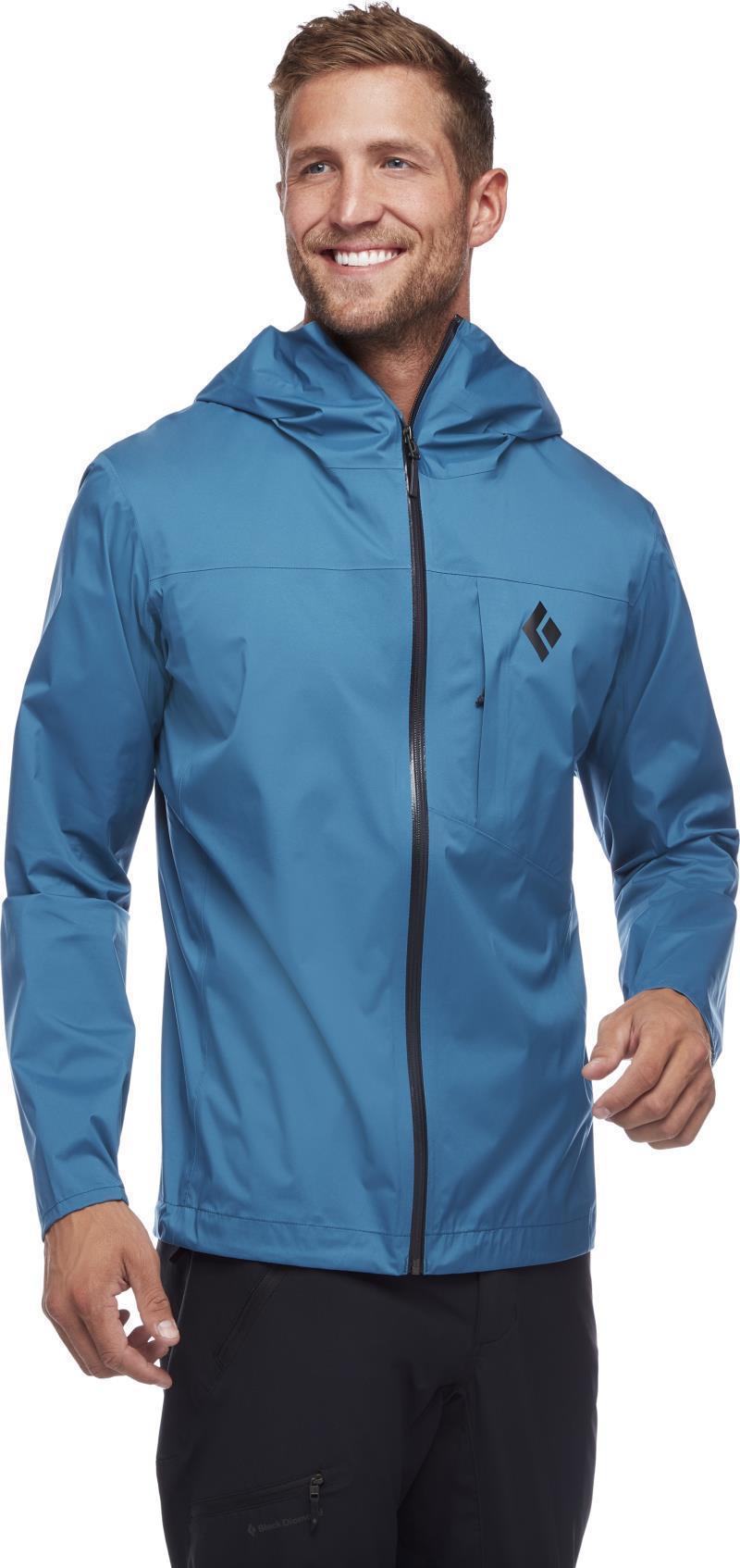 Fineline Stretch Rain Shell - Mens - astral blue 1
