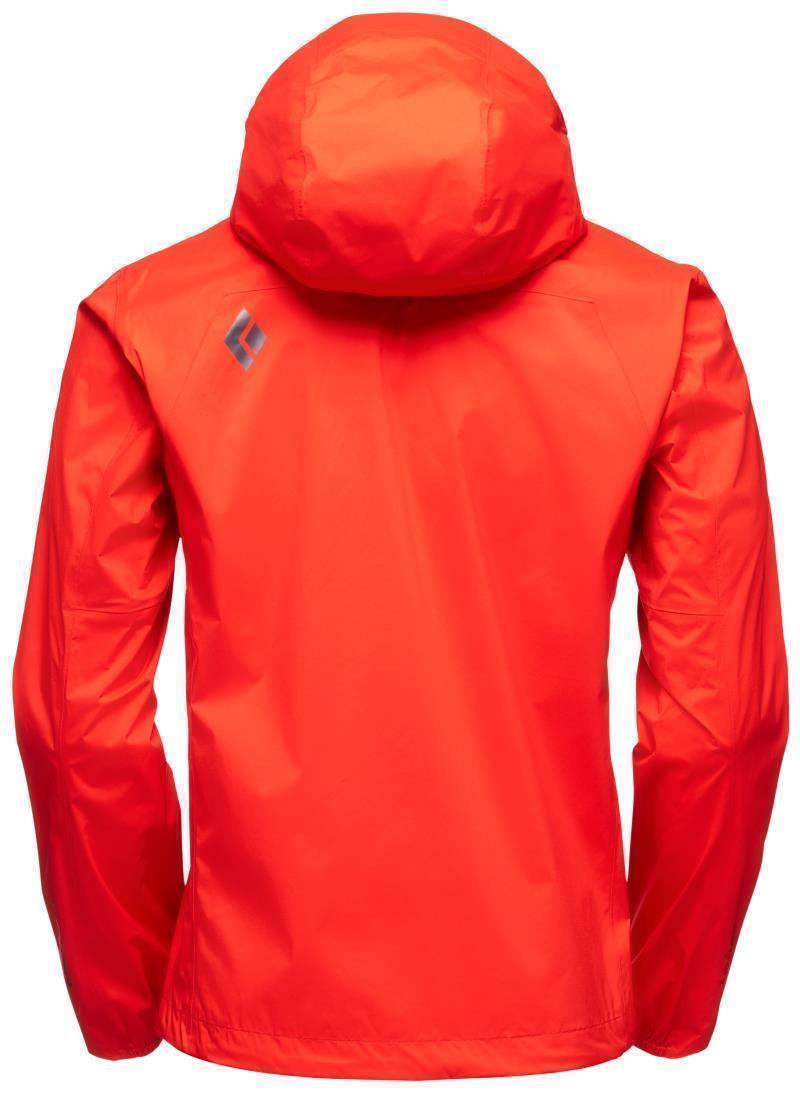 Fineline Stretch Rain Shell - Mens - hyper red 1