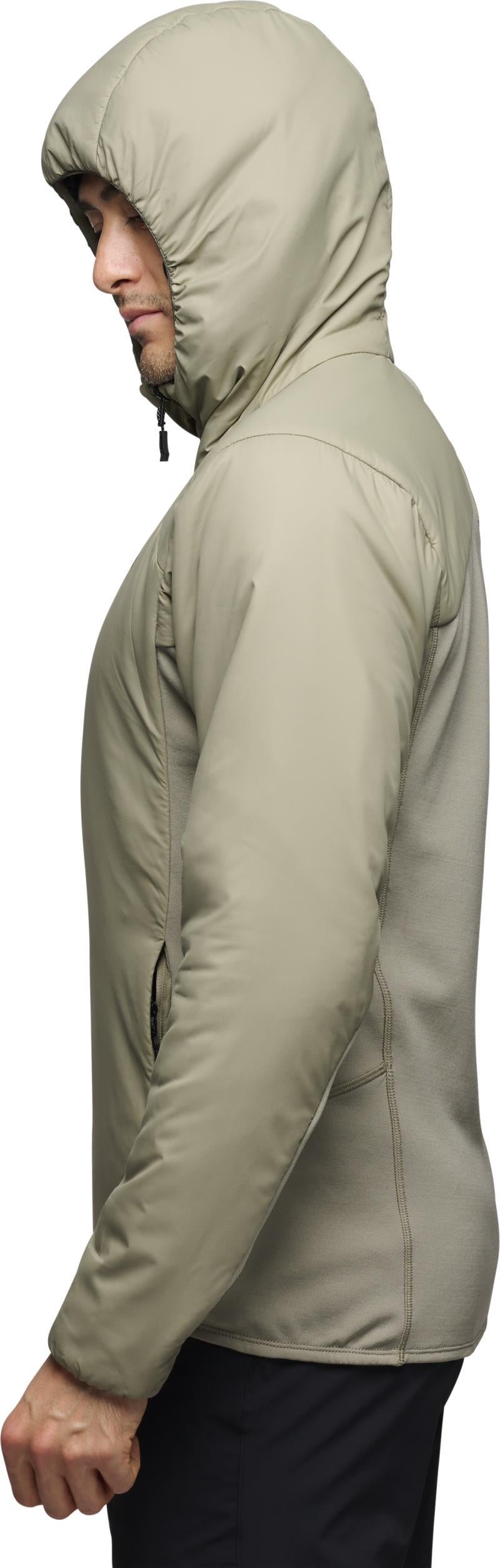First Light Hybrid Hoody - Mens - Pine Smoke 2