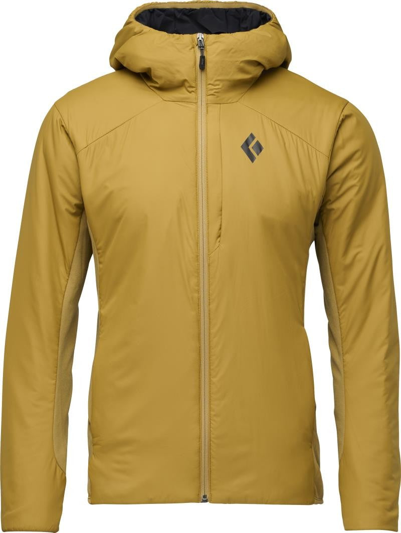 First Light Hybrid Hoody - Mens - flax 1