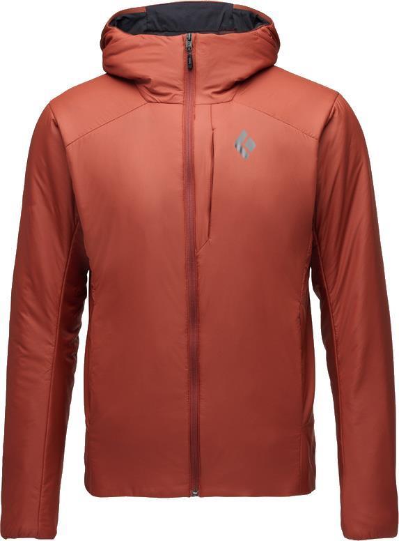 First Light Hybrid Hoody - Mens - iron red 1