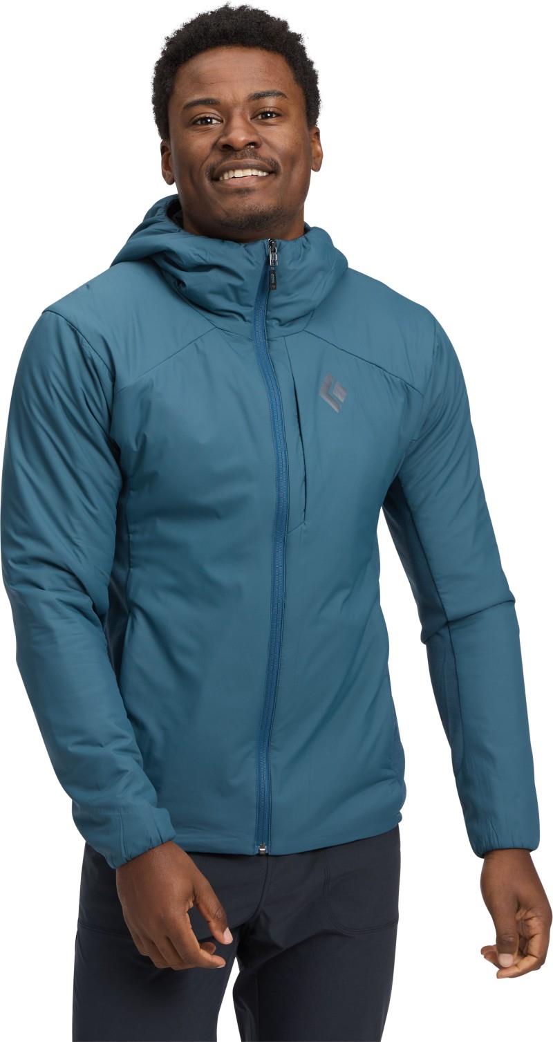 First Light Hybrid Hoody - Mens - midnight blue 1