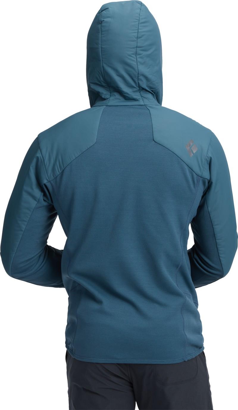 First Light Hybrid Hoody - Mens - midnight blue 1