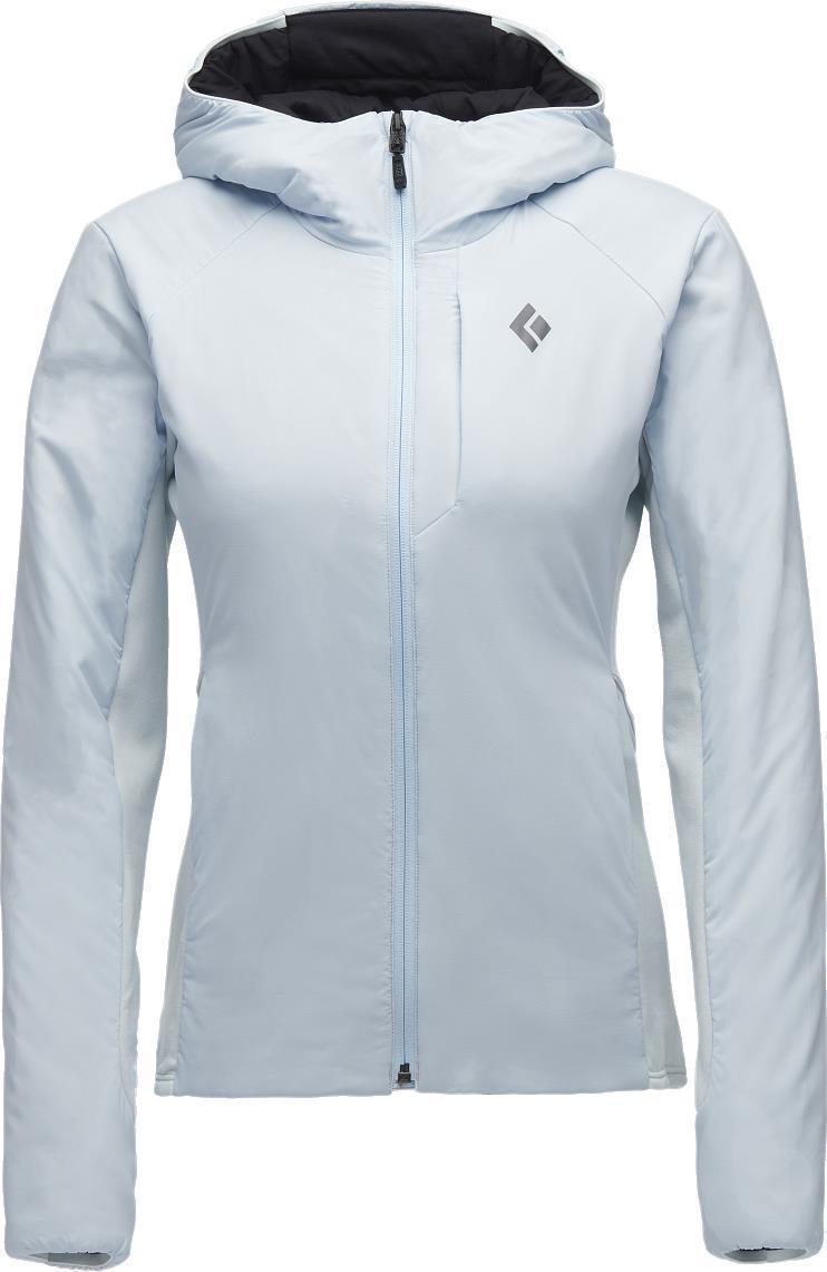 First Light Hybrid Hoody - Womens - Belay Blue 1