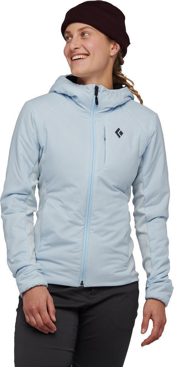 First Light Hybrid Hoody - Womens - Belay Blue 2
