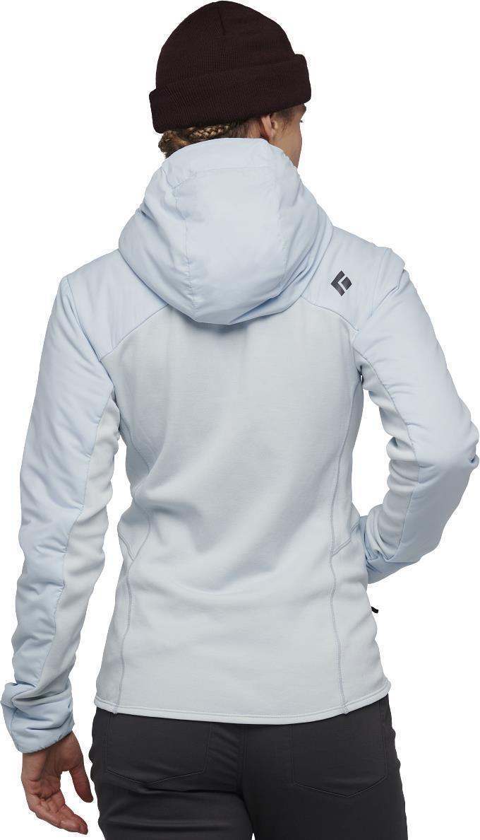 First Light Hybrid Hoody - Womens - Belay Blue 4