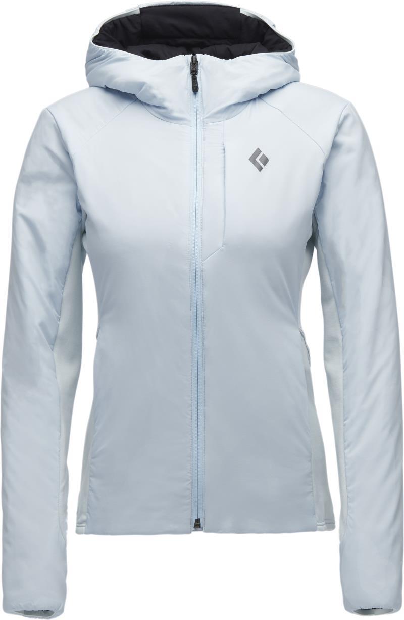 First Light Hybrid Hoody - Womens - belay blue 1