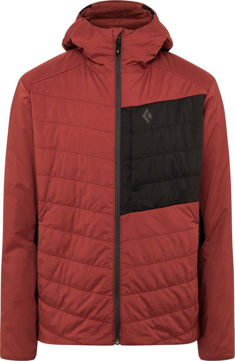 First Light Stretch Hoody - Mens - Dark Crimson / Black 1