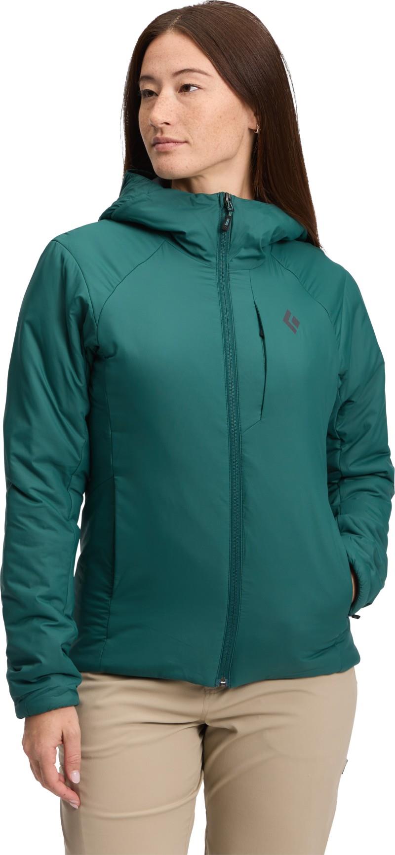 First Light Stretch Hoody - Womens - deep woods 1