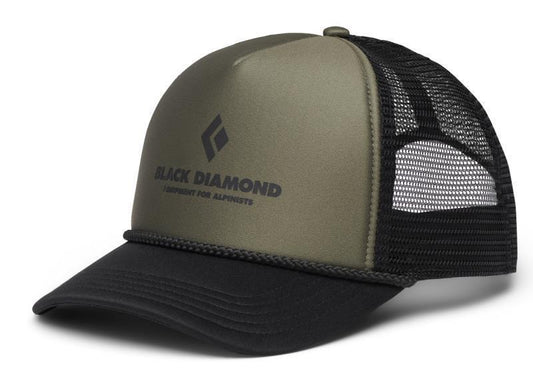 Flat Bill Trucker Hat - Tundra / Black Equipment For Alpinists 1