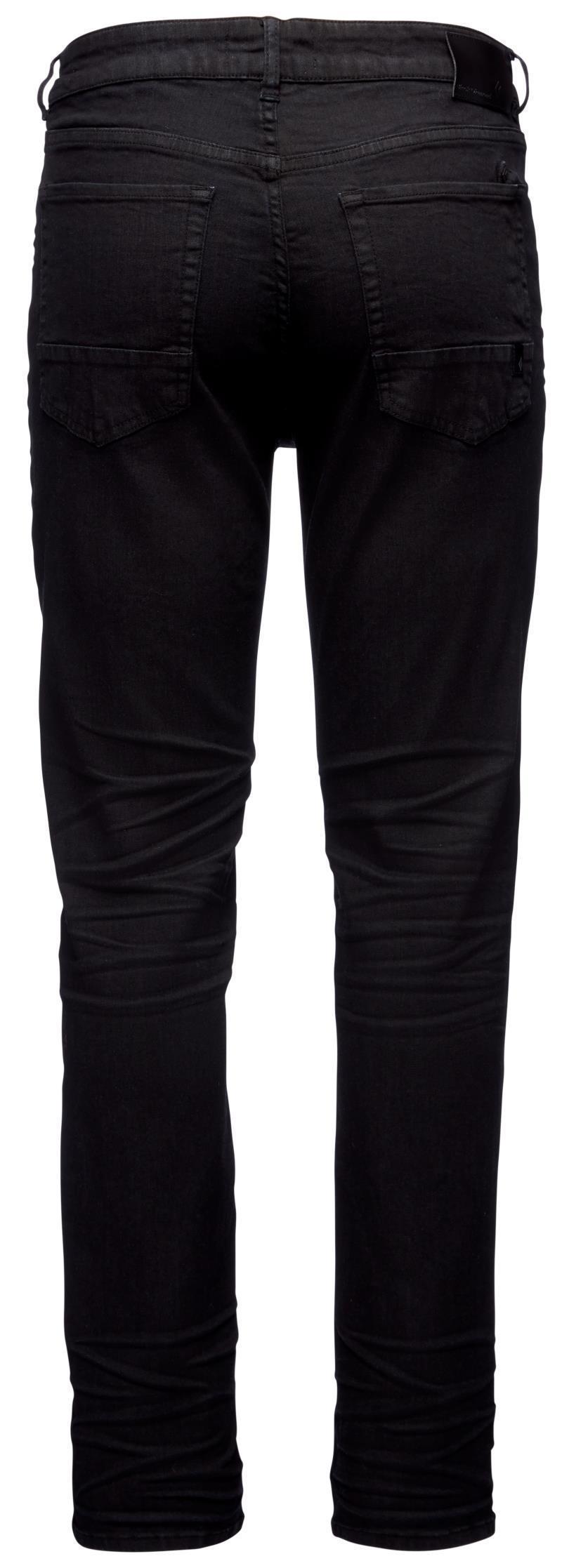 Forged Denim Pants, 34" Inseam - Mens - Black 2