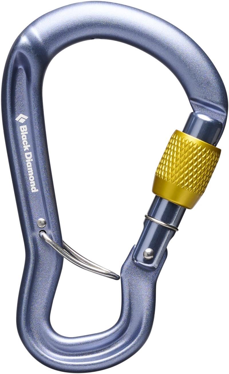 Gridlock Screwgate Carabiner - gray 1
