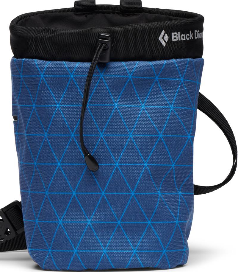 Gym Chalk Bag - Ultra Blue Triangle 1