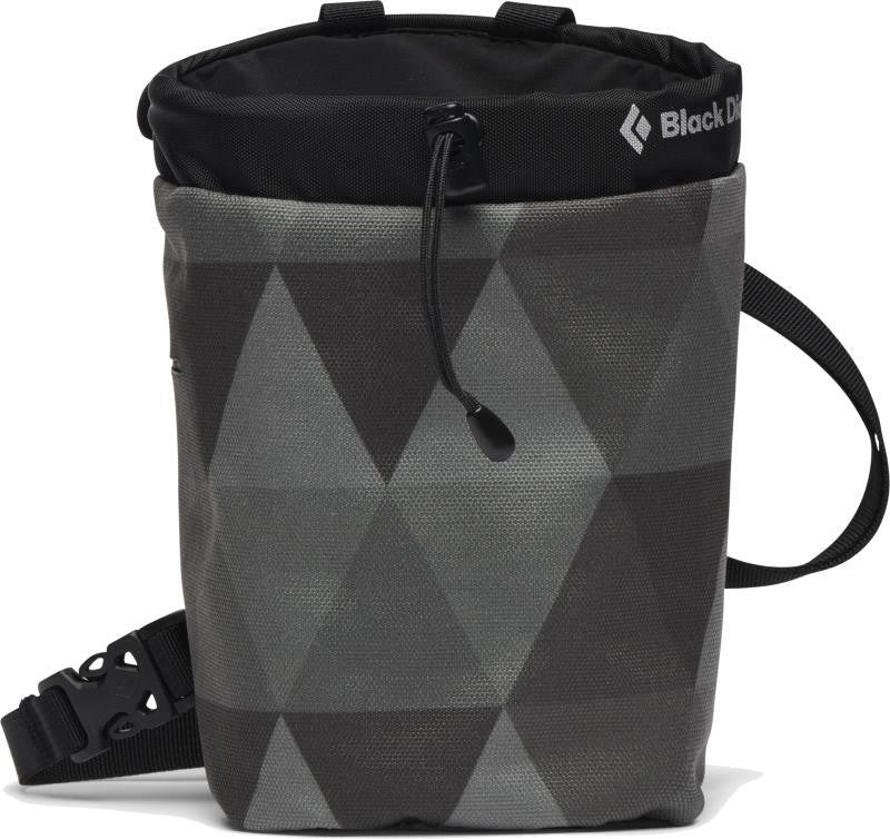 Gym Chalk Bag - gray quilt 1
