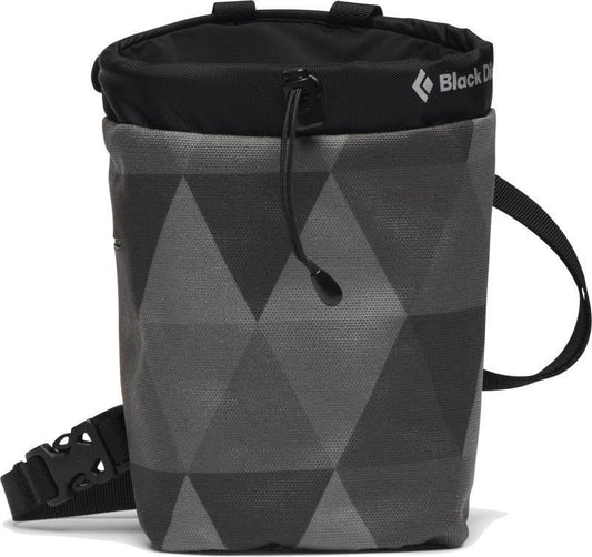 Gym Chalk Bag - gray quilt 1