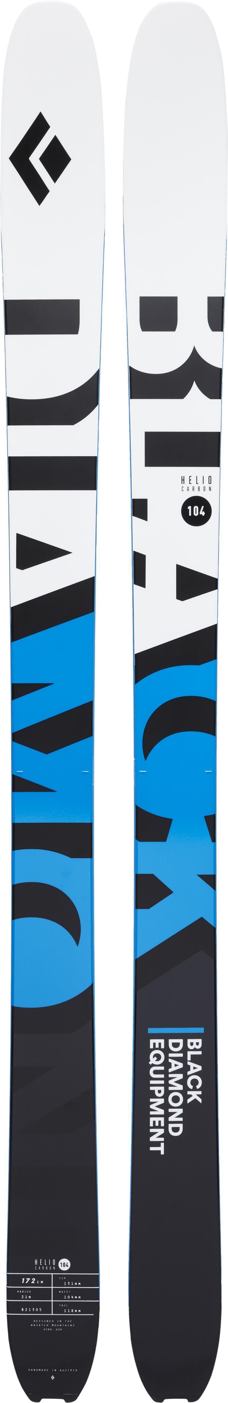 Helio Carbon 104 Skis - green 1