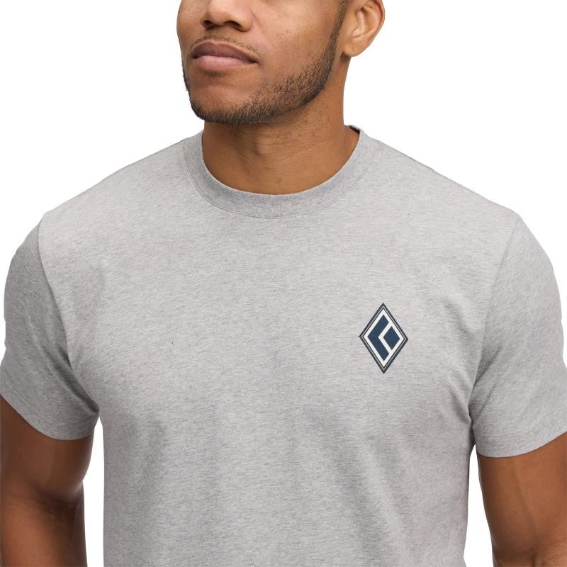 Heritage Alpinist SS Tee - Mens - nickel heather 1