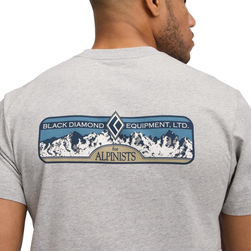 Heritage Alpinist SS Tee - Mens - nickel heather 1