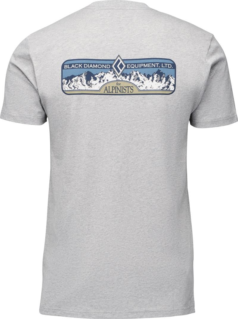 Heritage Alpinist SS Tee - Mens - nickel heather 1