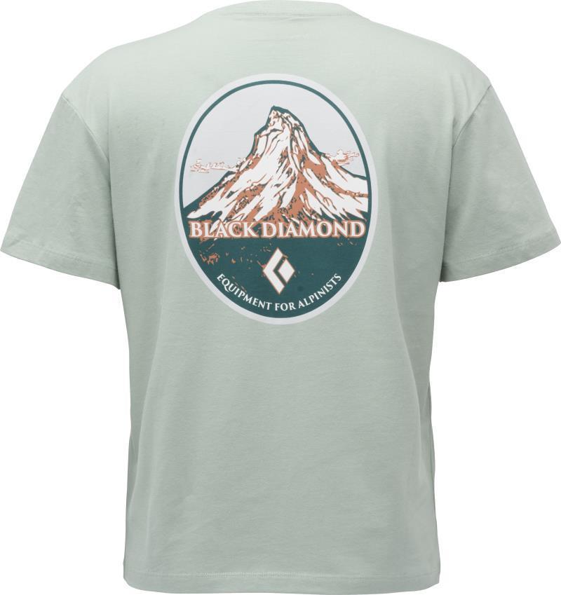 Heritage Badge SS Tee - Womens - agave 1