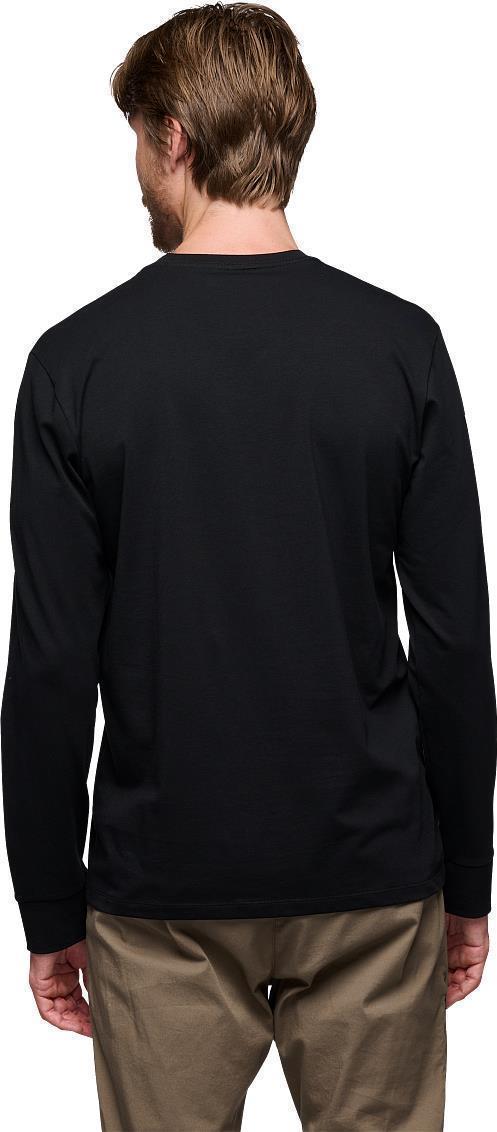 Heritage Wordmark LS Tee - Mens - Black 4