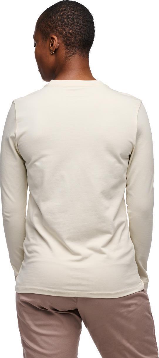 Heritage Wordmark LS Tee - Womens - Off White 4