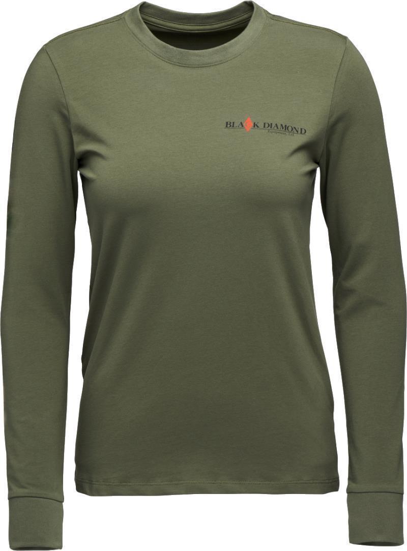 Heritage Wordmark LS Tee - Womens - Tundra 1