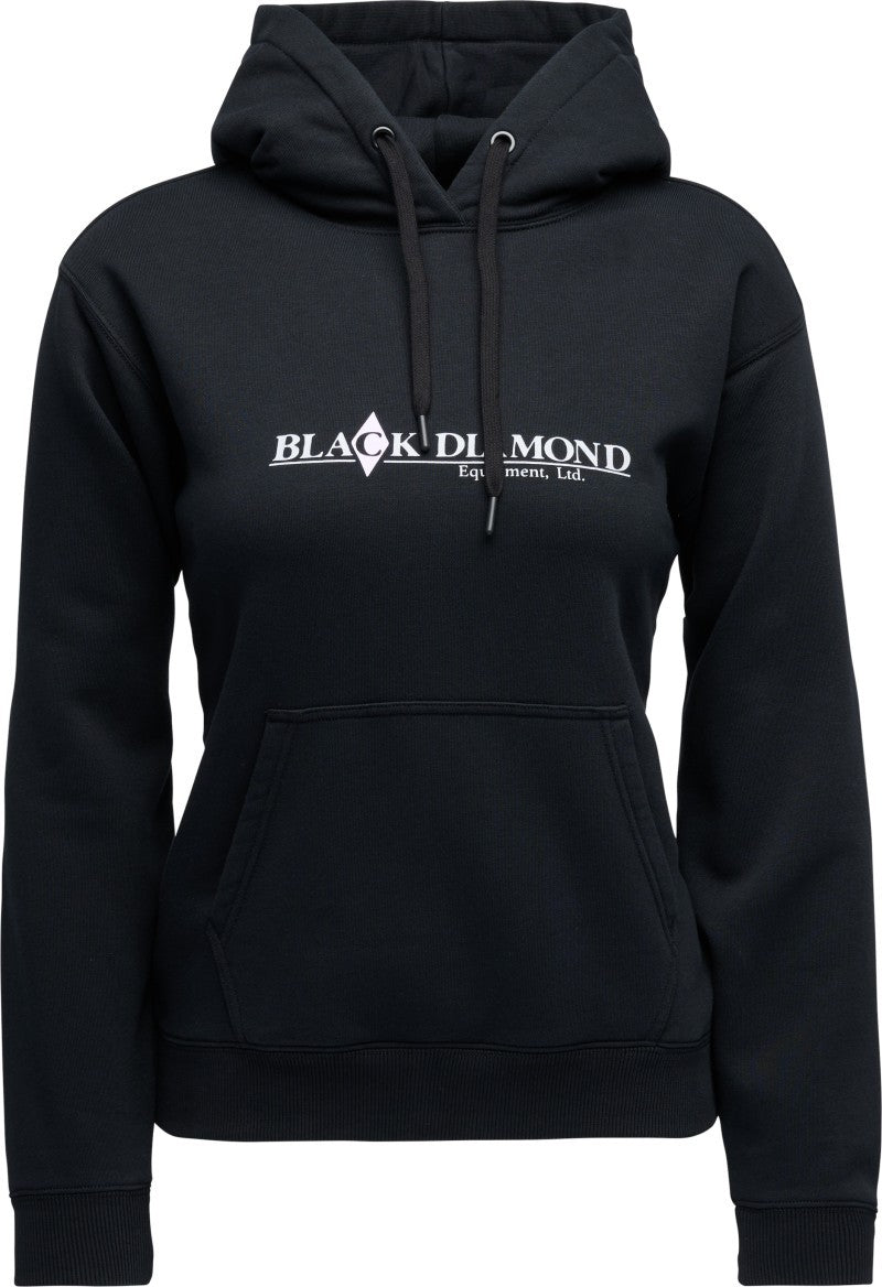 Heritage Wordmark Pullover Hoody - Womens - black 1