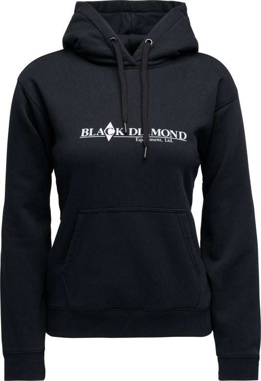 Heritage Wordmark Pullover Hoody - Womens - black 1