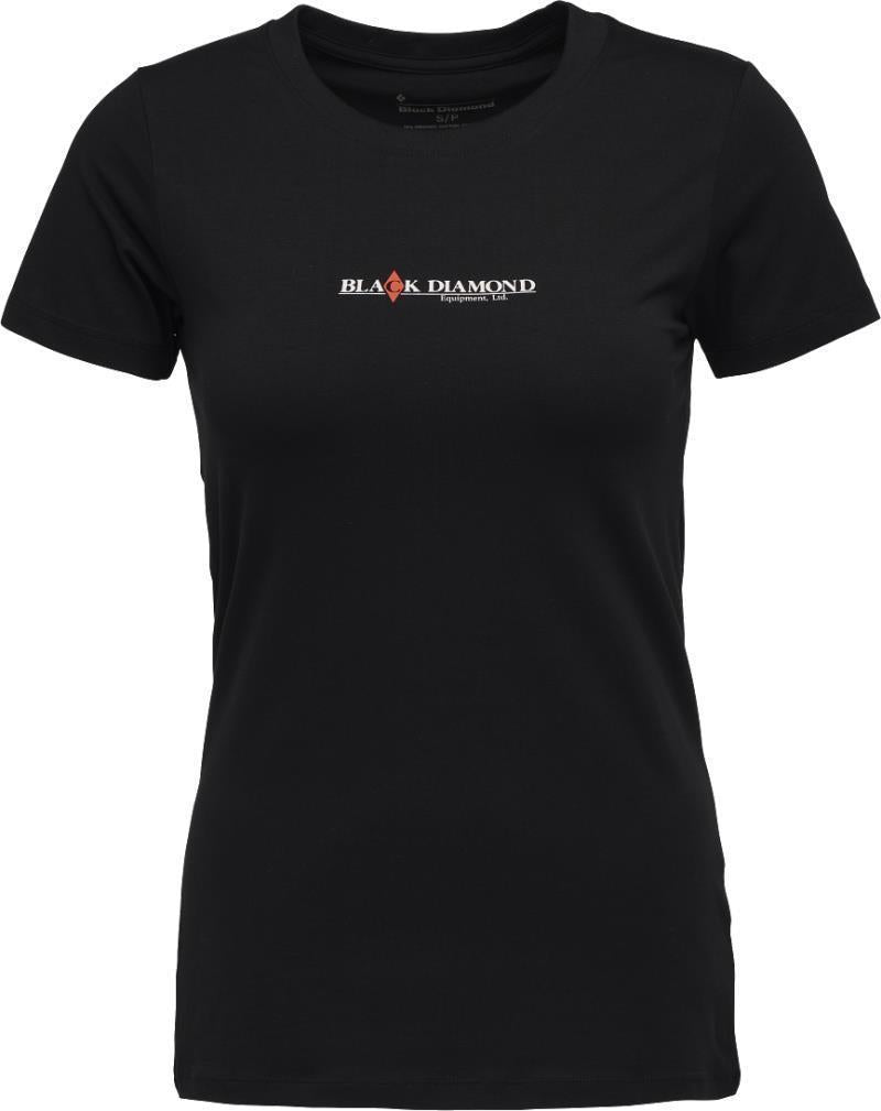Heritage Wordmark SS Tee - Womens - Black 1