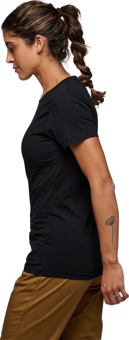 Heritage Wordmark SS Tee - Womens - Black 3