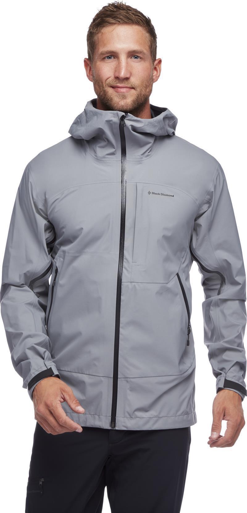 Highline Stretch Shell - Mens - nickel 1