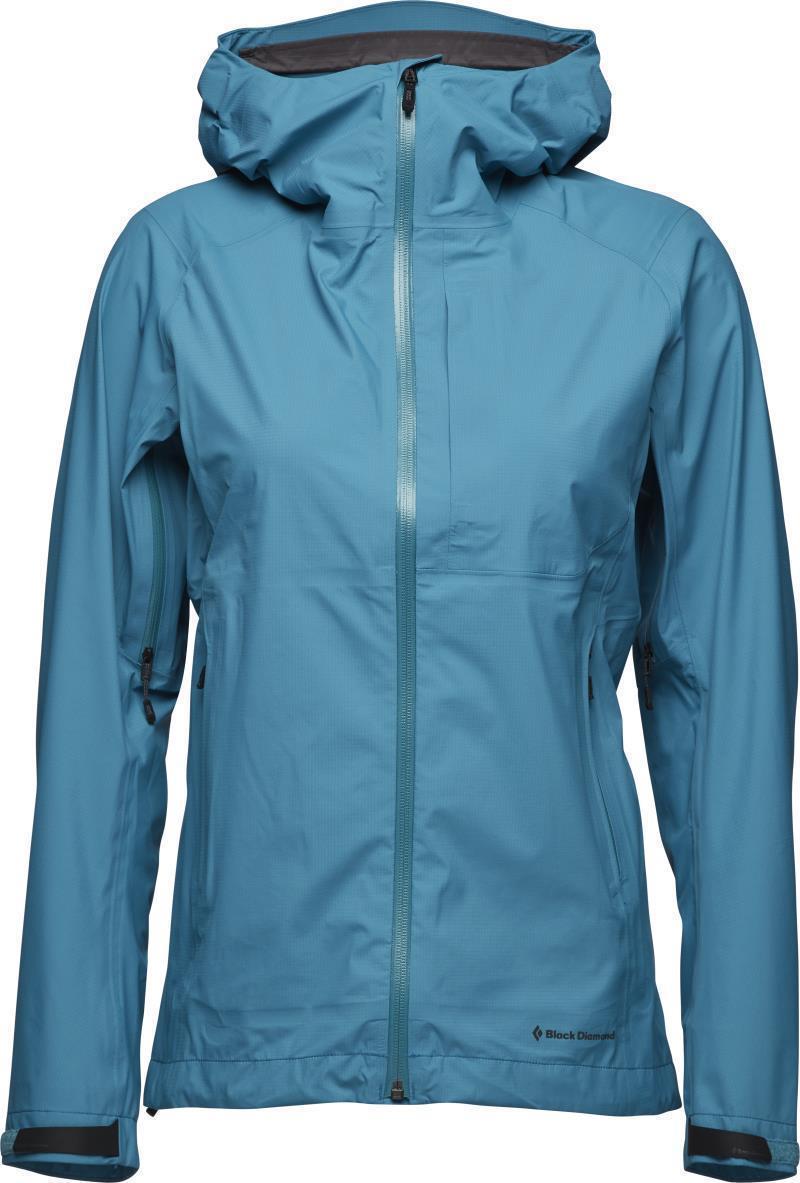 Highline Stretch Shell - Womens - cerulean blue 1