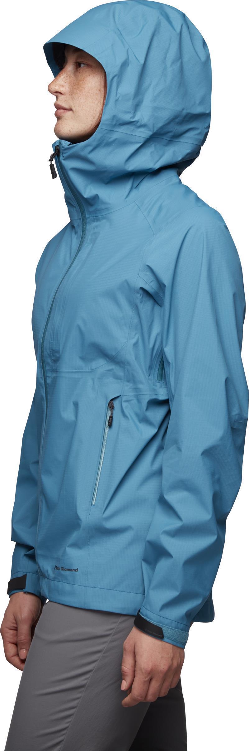 Highline Stretch Shell - Womens - cerulean blue 1