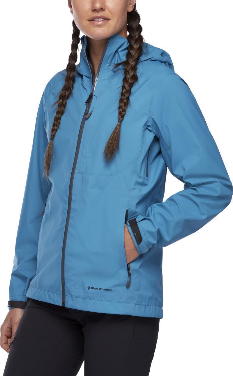Highline Stretch Shell - Womens - fjord blue 1