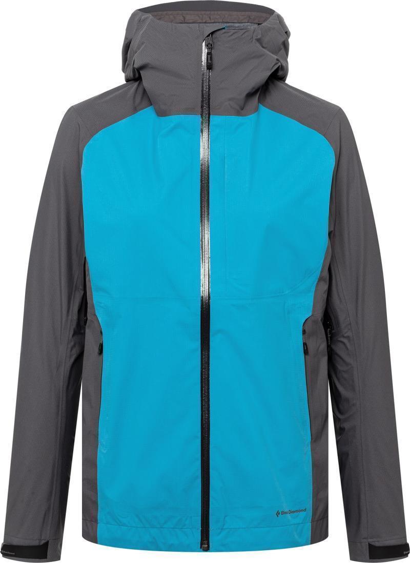 Highline Stretch Shell - Womens - fjord blue / anthracite 1