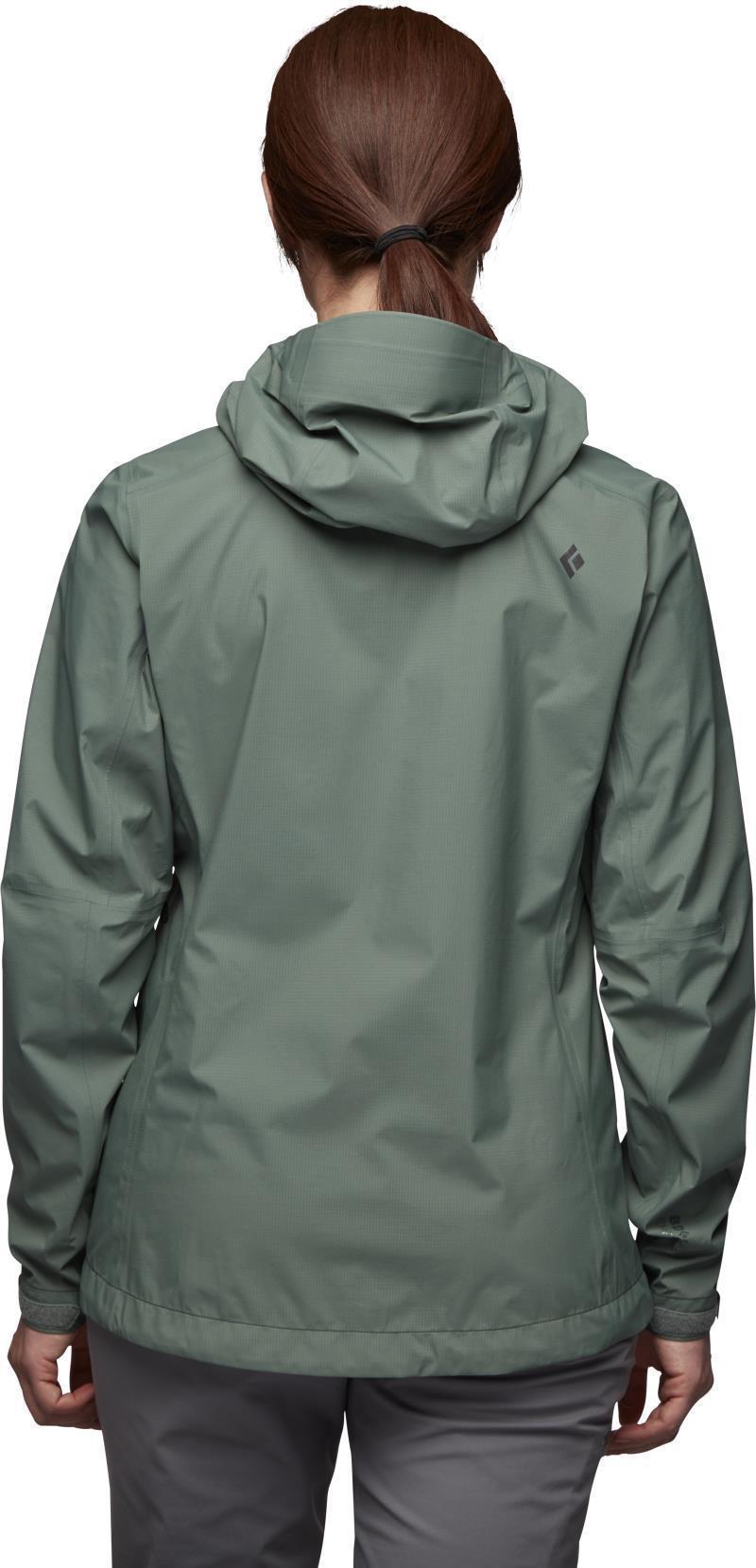 Highline Stretch Shell - Womens - laurel green 1